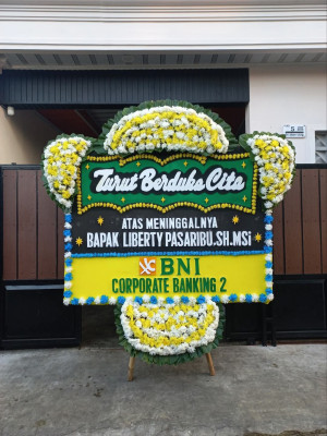 Papan Bunga Duka di Curup Utara