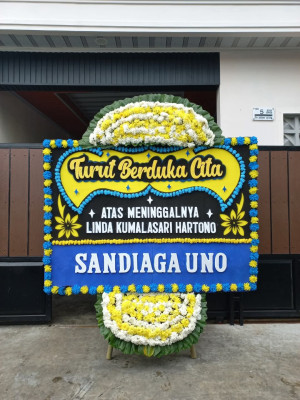 Papan Bunga Duka di Curup Utara