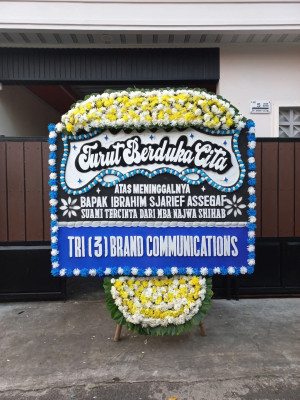 Papan Bunga Duka di Curup Utara